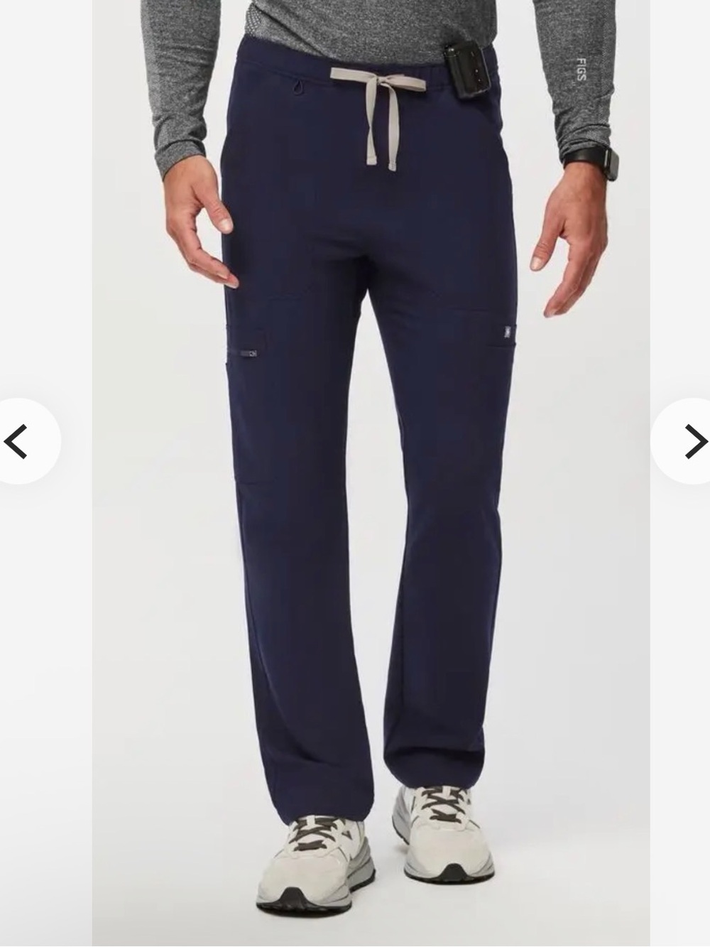 FIGS Mens Cairo Cargo Scrub Pants Navy Medical Doctor Nurse Hospital XL